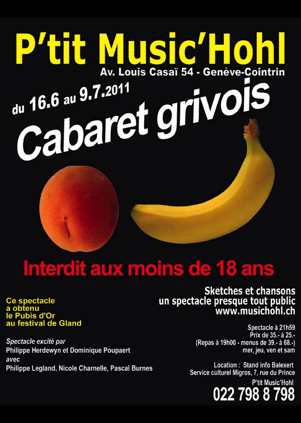 Spectacle grivois 2011